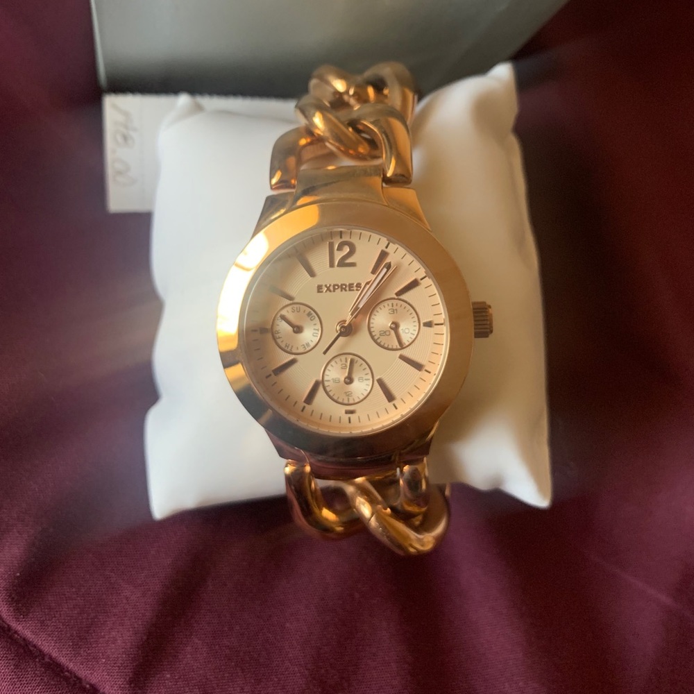 Express Rose Gold Watch